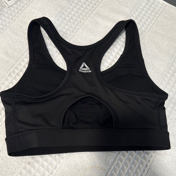 Reebok Black Performance Sports Bra Moisture-Wicking - Picture 2 of 5